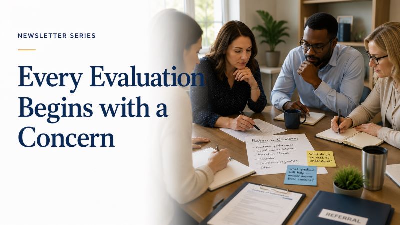 easyReportPRO blog - Every Special Education Evaluation Begins with a Concern